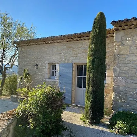 In Gordes, Facing The Entire Luberon Park A Beautiful 5 Bedrooms House