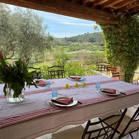 In Gordes, Facing The Entire Luberon Park A Beautiful 5 Bedrooms House Holiday home